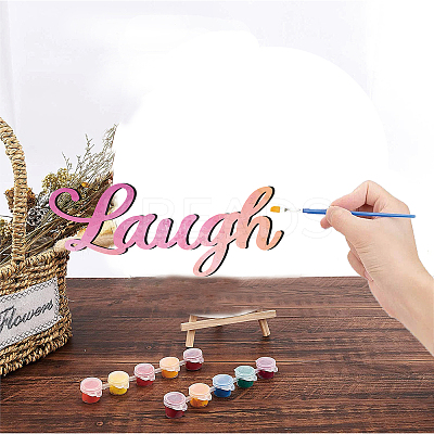 Laser Cut Unfinished Basswood Wall Decoration WOOD-WH0113-088-1