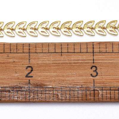 Brass Handmade Cobs Chains CHC-G006-14G-1