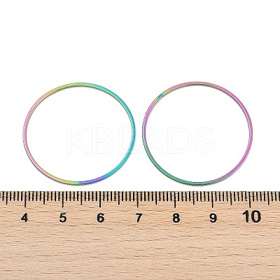Ion Plating(IP) 304 Stainless Steel Linking Ring STAS-S079-13-B06-M-NF-1