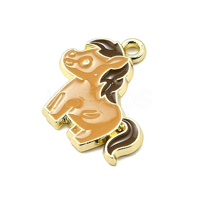 Zinc Alloy Enamel Pendants FIND-Z080-01G-08-1