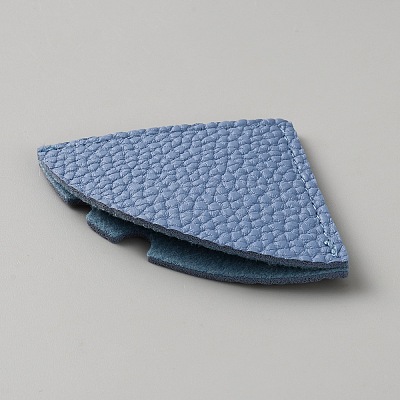 PU Leather Fan Bookmarks AJEW-WH20128-004B-1
