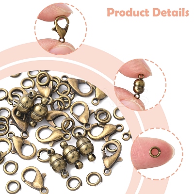 DIY Jewelry Making Findings Kits DIY-FS0008-51AB-1
