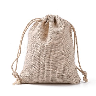 Cotton Packing Pouches Drawstring Bags LS-ABAG-R011-12x15-1