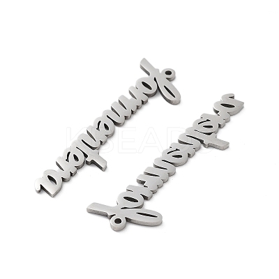 Non-Tarnish 201 Stainless Steel Pendants STAS-A090-28B-P-1