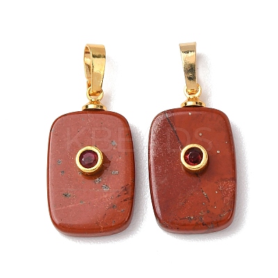 Natural Mixed Stone Pendants G-P628-01G-M-1