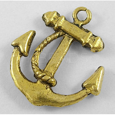 Tibetan Style Alloy Pendants X-GLF0835Y-1