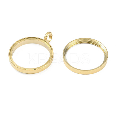 Ion Plating(IP) 304 Stainless Stee Locket Pendants STAS-S132-16G-03-1