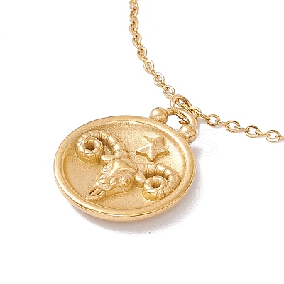 Ion Plating(IP) 304 Stainless Steel Pendant Necklace for Men Women STAS-H169-01A-1