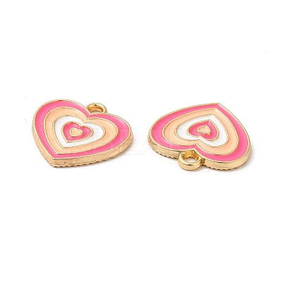 Alloy Enamel Pendants ENAM-C005-23G-1