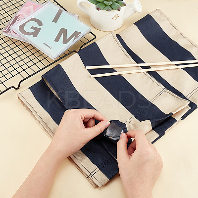 Stripe Pattern Canvas Cloth Chair Replacement DIY-WH0283-63A-1