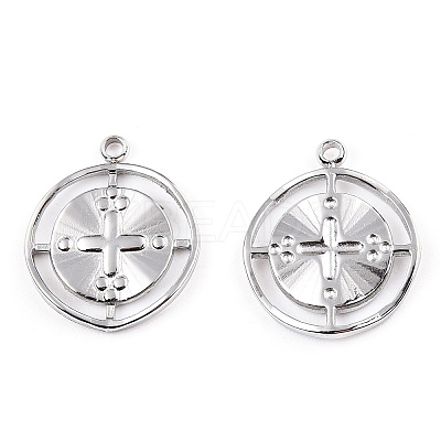 Non-Tarnish 304 Stainless Steel Pendants LS-STAS-A066-06P-1