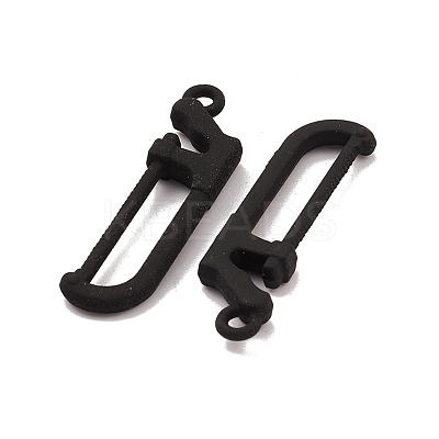 Spray Painted Alloy Pendants PALLOY-K003-20-1