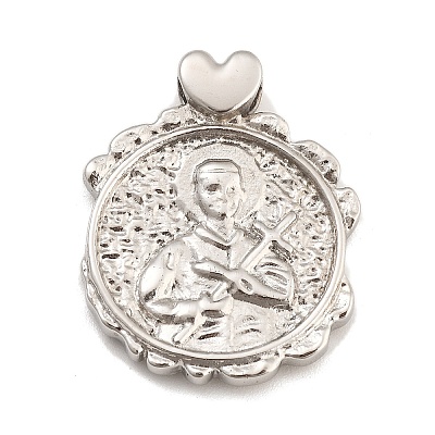 304 Stainless Steel Pendants STAS-A112-10P-1