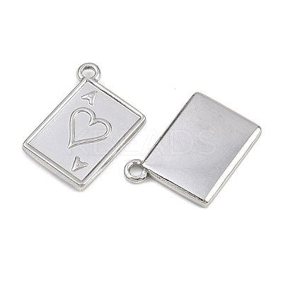 304 Stainless Steel Pendants STAS-L303-16P-1