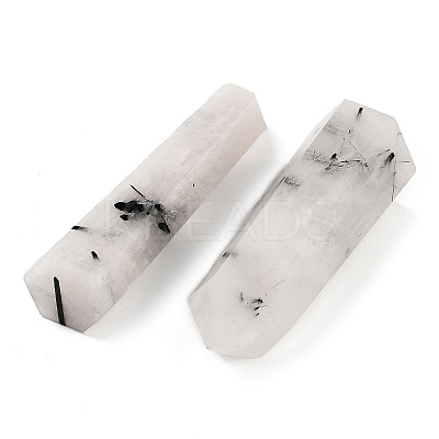 Tower Natural Tourmalinated Quartz Healing Stone Wands G-A096-02H-1-1