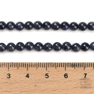 Natural Sapphire Beads Strands G-L631-A02-5-6mm-AA-1