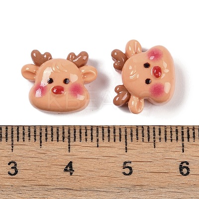 Christmas Opaque Resin Decoden Cabochons LS-CRES-M036-03P-1