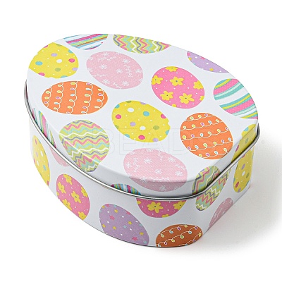 Easter Theme Cartoon Tinplate Gift Box CON-G020-01B-1
