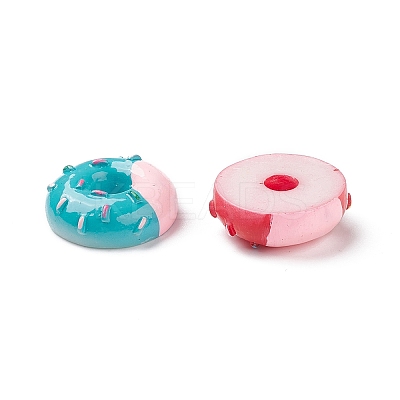 (Defective Closeout Sale: Slight Peeling Paint) Spray Painted Resin Cabochons CRES-XCP0001-23-1