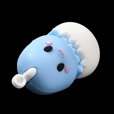 Cartoon PVC Plastic Pendants LS-KY-D018-03C-1