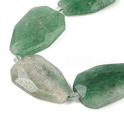 Natural Green Strawberry Quartz Beads Strands G-P548-B11-01-1