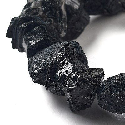 Raw Rough Natural Tourmaline Beads Strands G-P528-A13-01-1