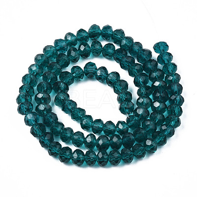 Glass Beads Strands EGLA-A034-T6mm-D27-1