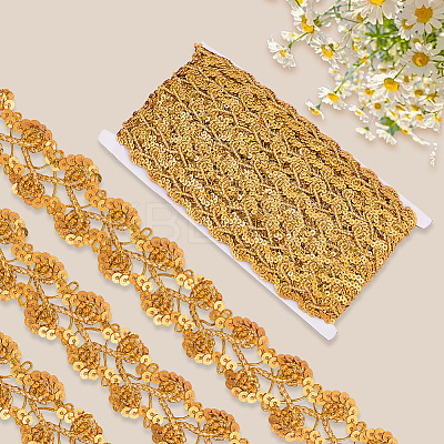 Metallic Braided Lace Trim OCOR-WH20020-23B-1