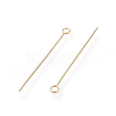304 Stainless Steel Eye Pins STAS-G205-02B-G-1