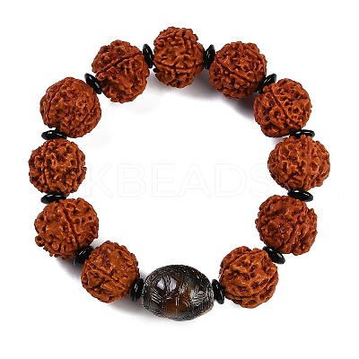 Mala Beads Bracelet BJEW-P291-05-1-1
