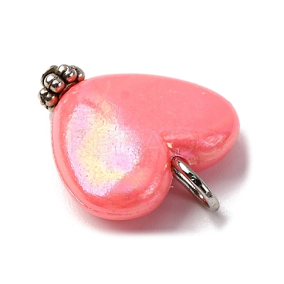 Opaque Acrylic Pendants PALLOY-JF04421-02-1