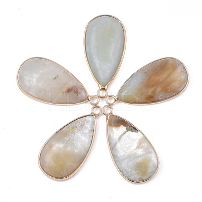 Natural Amazonite Pendants G-S344-51F-1