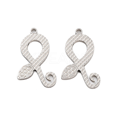 Non-Tarnish 304 Stainless Steel Pendants STAS-Z078-27P-1
