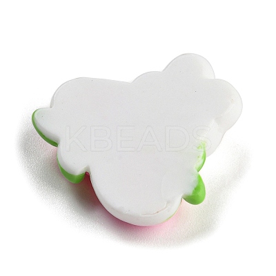 Rabbit Theme Opaque Resin Cabochons LS-RESI-C042-01D-1
