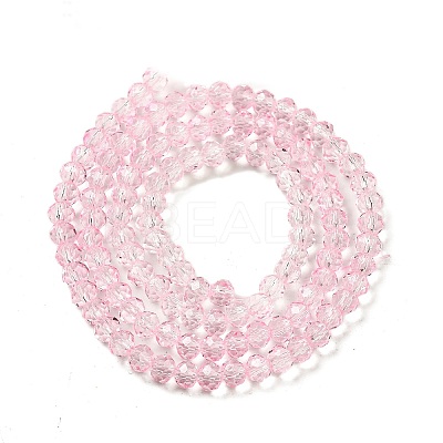 Transparent Baking Paint Glass Beads X1-DGLA-A034-T4mm-D04-1