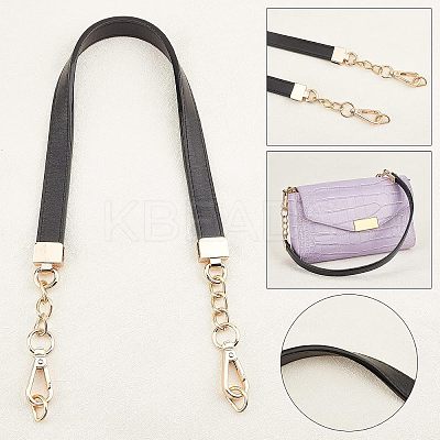 Imitation Leather Bag Handles FIND-WH0070-08D-1