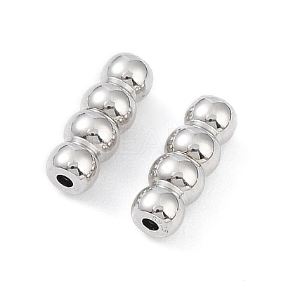 Anti-Tarnish Rhodium Plated 925 Sterling Silver Screw Clasps LS-STER-K173-04P-1