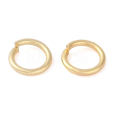 Brass Open Jump Rings KK-N254-45B-G-1