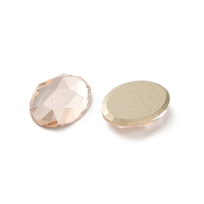 Glass Rhinestone Cabochons RGLA-P037-13A-D261-1