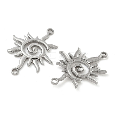 304 Stainless Steel Connector Charms X-STAS-I340-01P-1