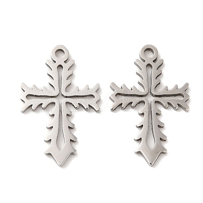 Non-Tarnish 316L Surgical Stainless Steel Pendants STAS-F297-04P-1
