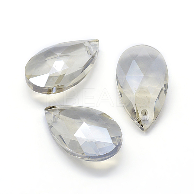 Faceted Glass Pendants X-GLAA-F069-L-A15-1