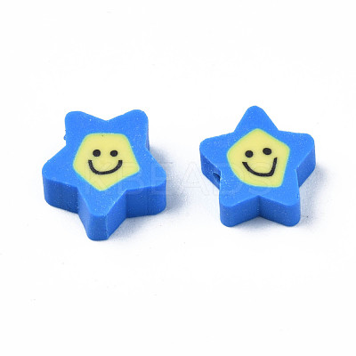 Handmade Polymer Clay Beads CLAY-N011-45A-1