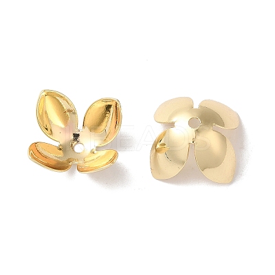 Rack Plating Brass Flower Bead Caps KK-K381-06B-G02-1