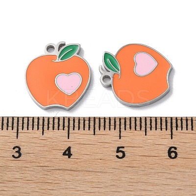 304 Stainless Steel Charms STAS-C083-19P-01-1