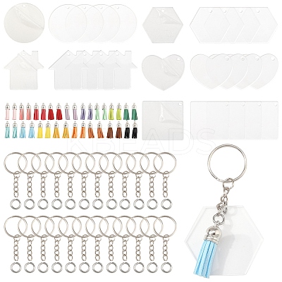 DIY Keychain Kits DIY-YW0016-35-1