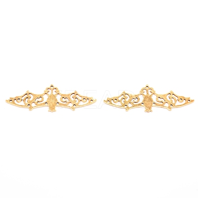 Alloy Filigree Joiners Links PALLOY-WH0072-03AG-1
