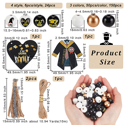Beaded Pendant Decorations Kit DIY-OC0004-38-1