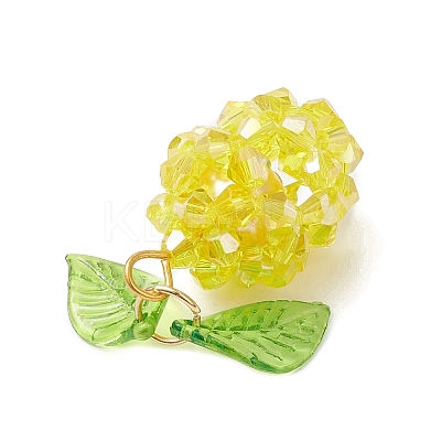 Glass Pendants PALLOY-MZ01074-03-1