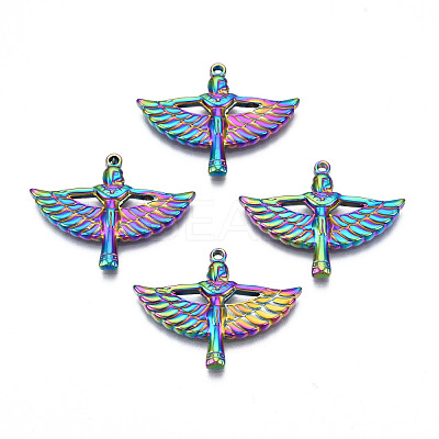 201 Stainless Steel Pendants STAS-N098-061-1